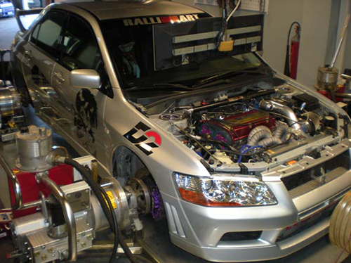 Μετατροπή MITSUBISHI EVO VII ΔΥΝΑΜΟΜΕΤΡΗΣΗ