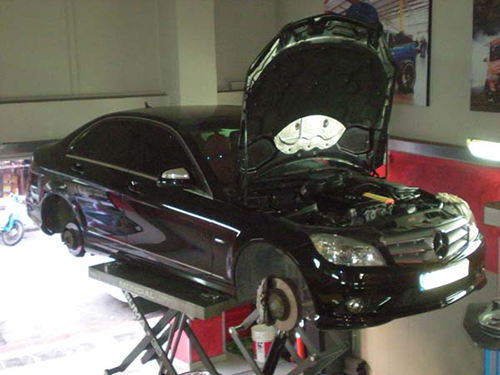 Service MERCEDES C200 KOMPRESSOR