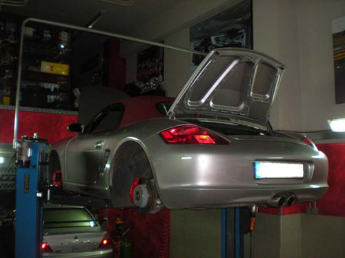 Service PORSCHE BOXSTER SPYDER
