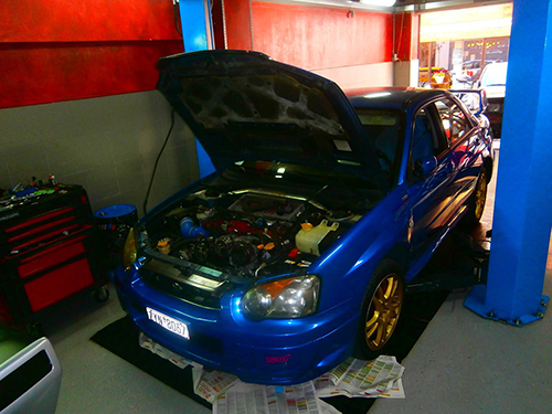 Service SUBARU IMPREZA STI 330